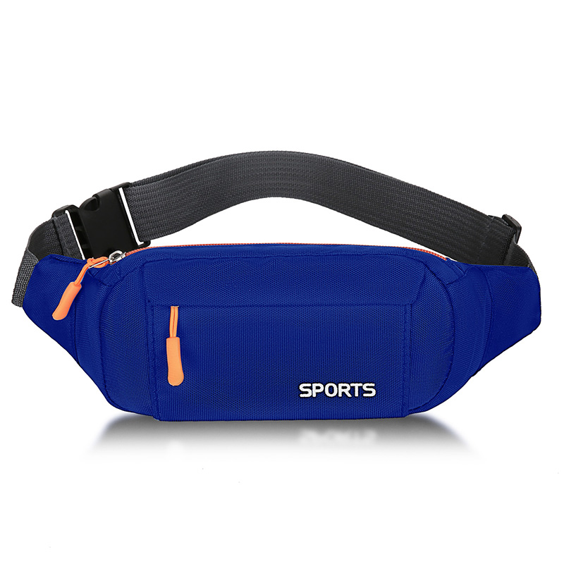 Deep blue, three layers of zipper